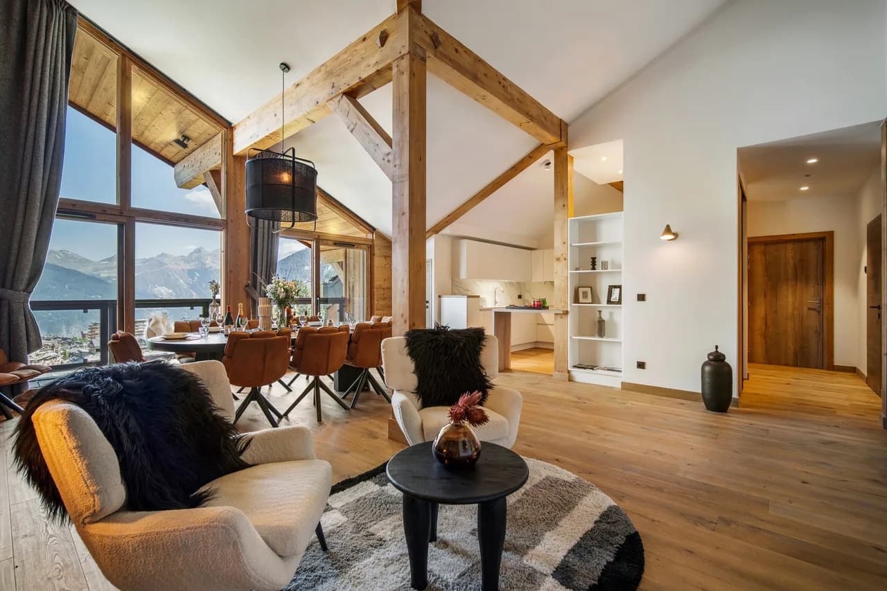 Mountain View Penthouse in Courchevel, foto 2