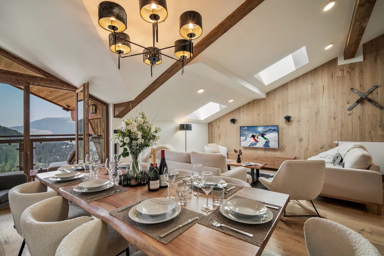 Penthouse de Lujo con Vista a la Montaña en Courchevel, foto 4