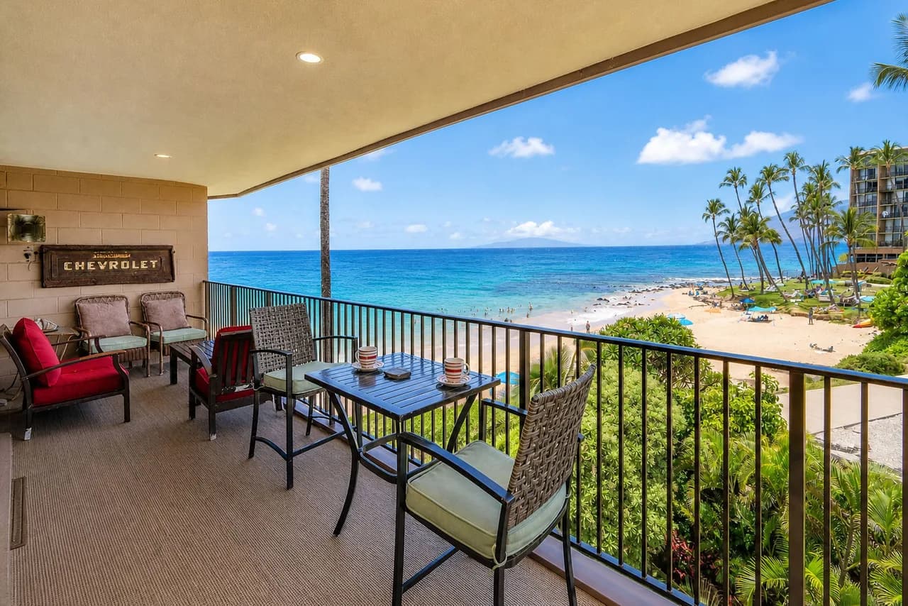 Oceanfront Hale Hui Kai 313 Large Lanai, AC, Incredible Views on Keawakapu Beach, Foto 2