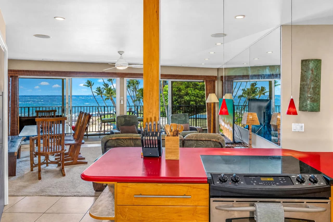 Oceanfront Hale Hui Kai 313 Large Lanai, AC, Incredible Views on Keawakapu Beach, Foto 3