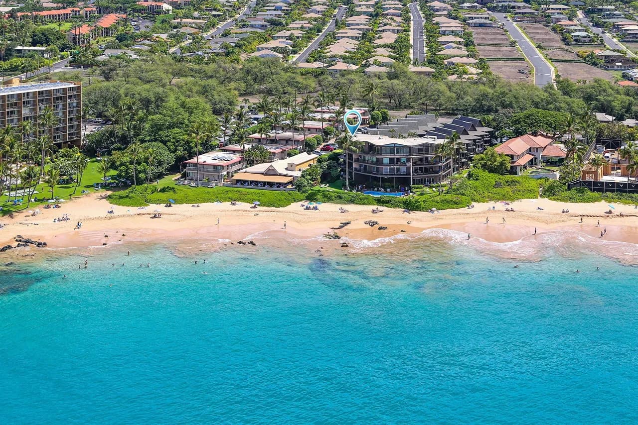 Oceanfront Hale Hui Kai 313 Large Lanai, AC, Incredible Views on Keawakapu Beach, Foto 5