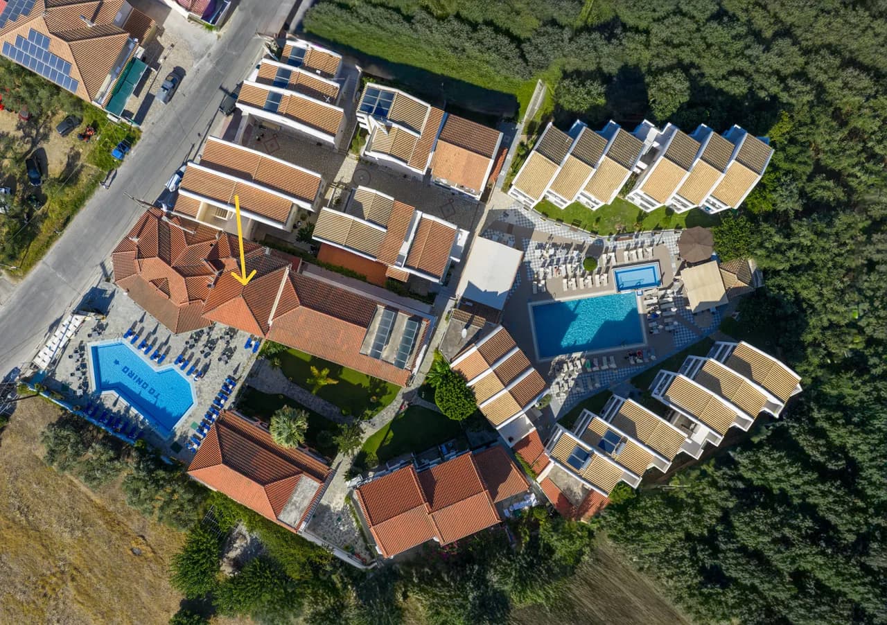 Outdoor Pool Three Bedroom Villa in Neromylos, foto 3