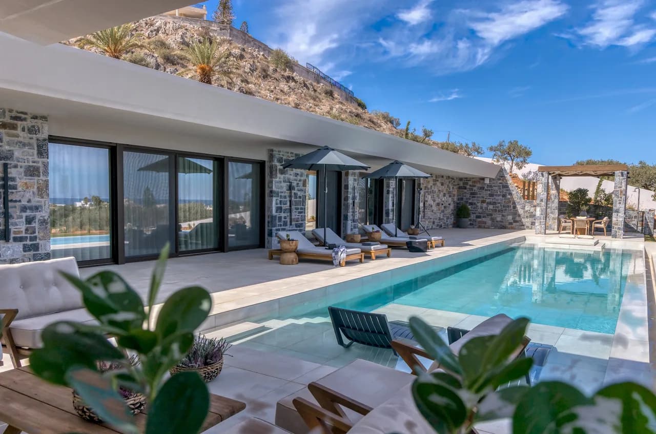 Terrace-View Villa in Crete, Foto 2
