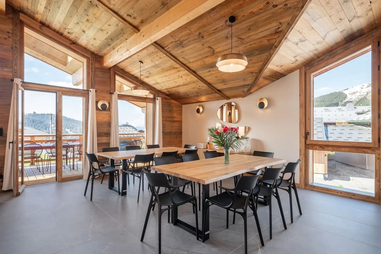 Modern Alpine Chalet with Jacuzzi in French Alps photo 3