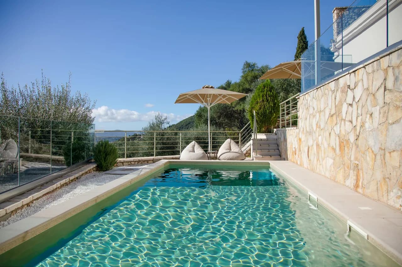 Seaview Three Bedroom Villa in Spartilas, Corfu, photo 2