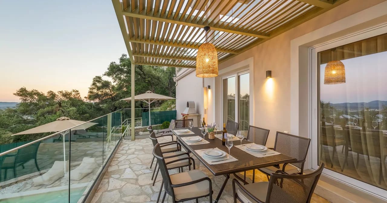 Seaview Three Bedroom Villa in Spartilas, Corfu, photo 5