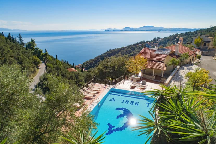 Elegant Three Bedroom Retreat in Corfu