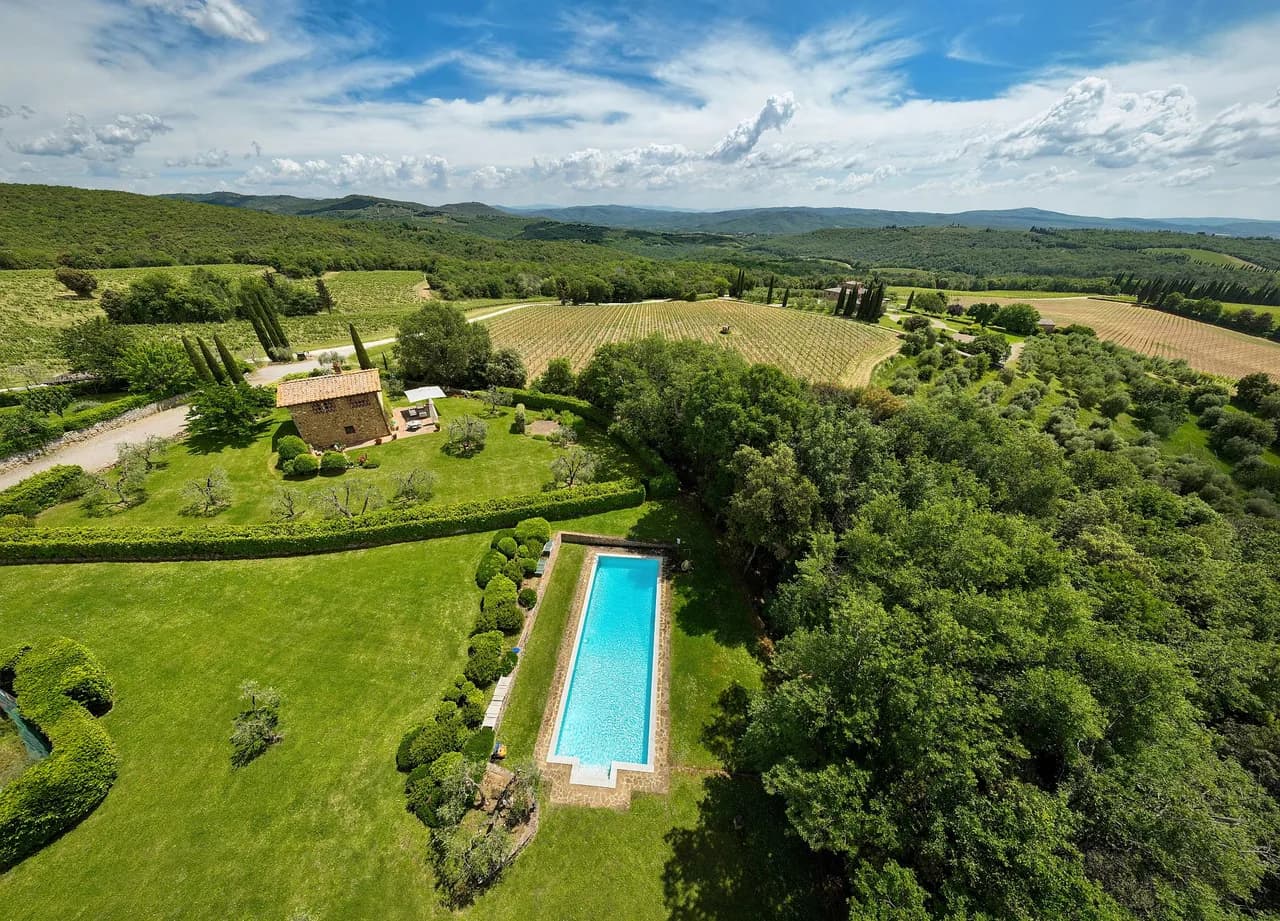 Garden View Two Bedroom Villa in Castelnuovo Berardenga, Foto 4