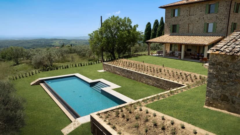 Elegant Four-Bedroom Retreat in Tuscany