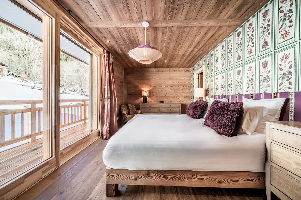 Mountain View Terrace Chalet in French Alps photo 2