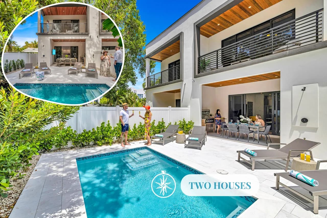 Dual Townhouses with Heated Pools in Fort Lauderdale