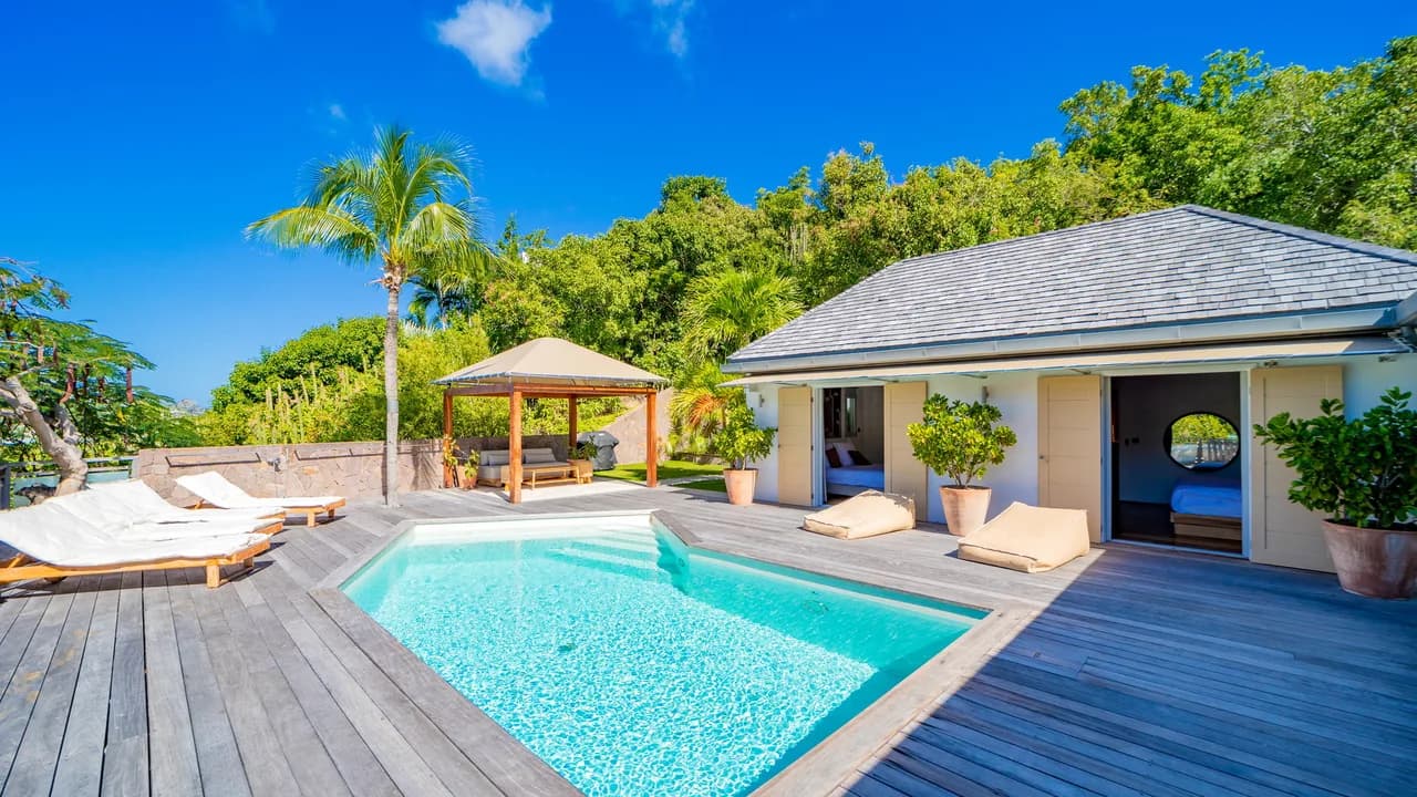 St. Jean Hilltop Three-Bedroom Villa with Pool photo 4