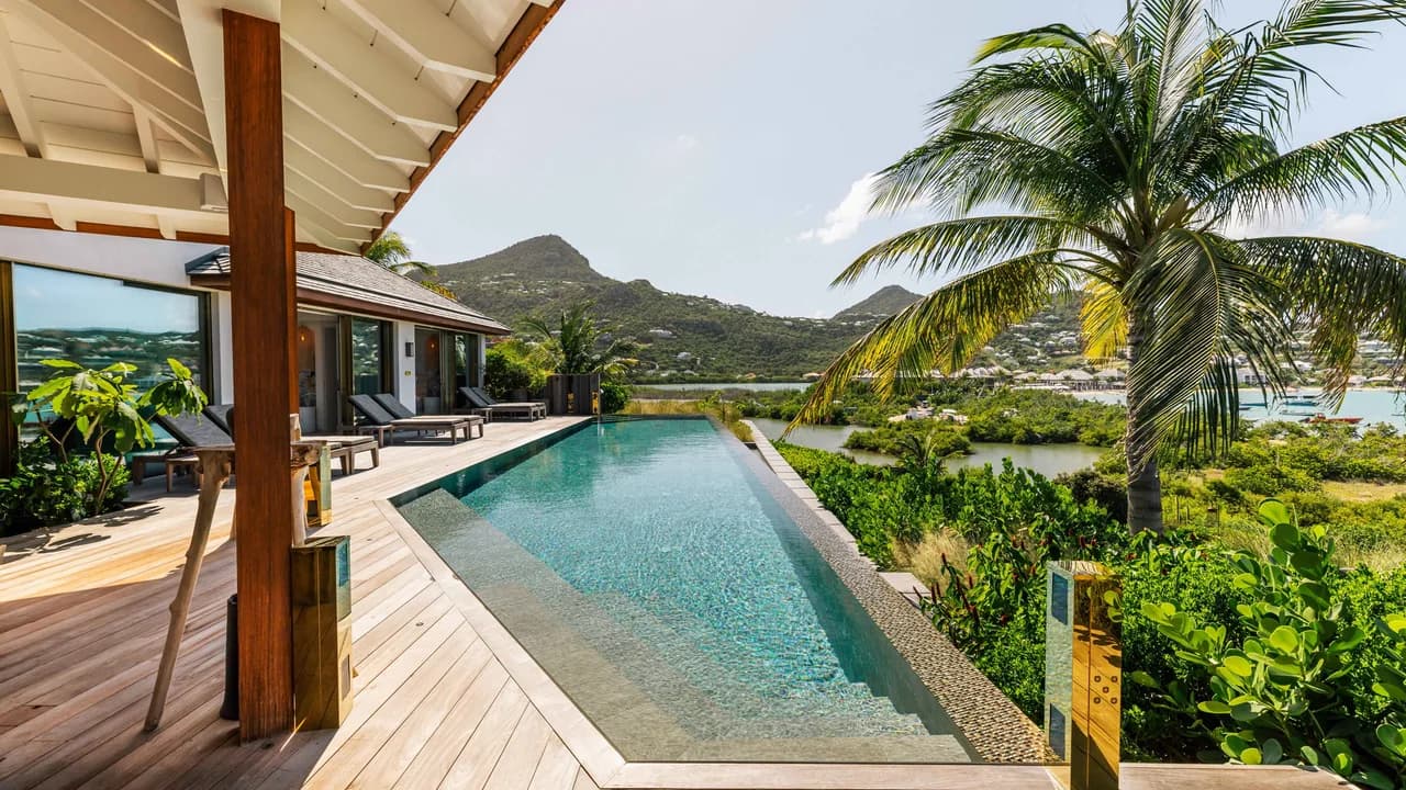 Stunning Terrace Villa Facing Caribbean Waters, Foto 3