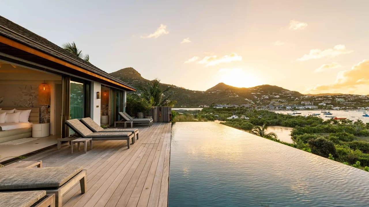 Stunning Terrace Villa Facing Caribbean Waters, Foto 5