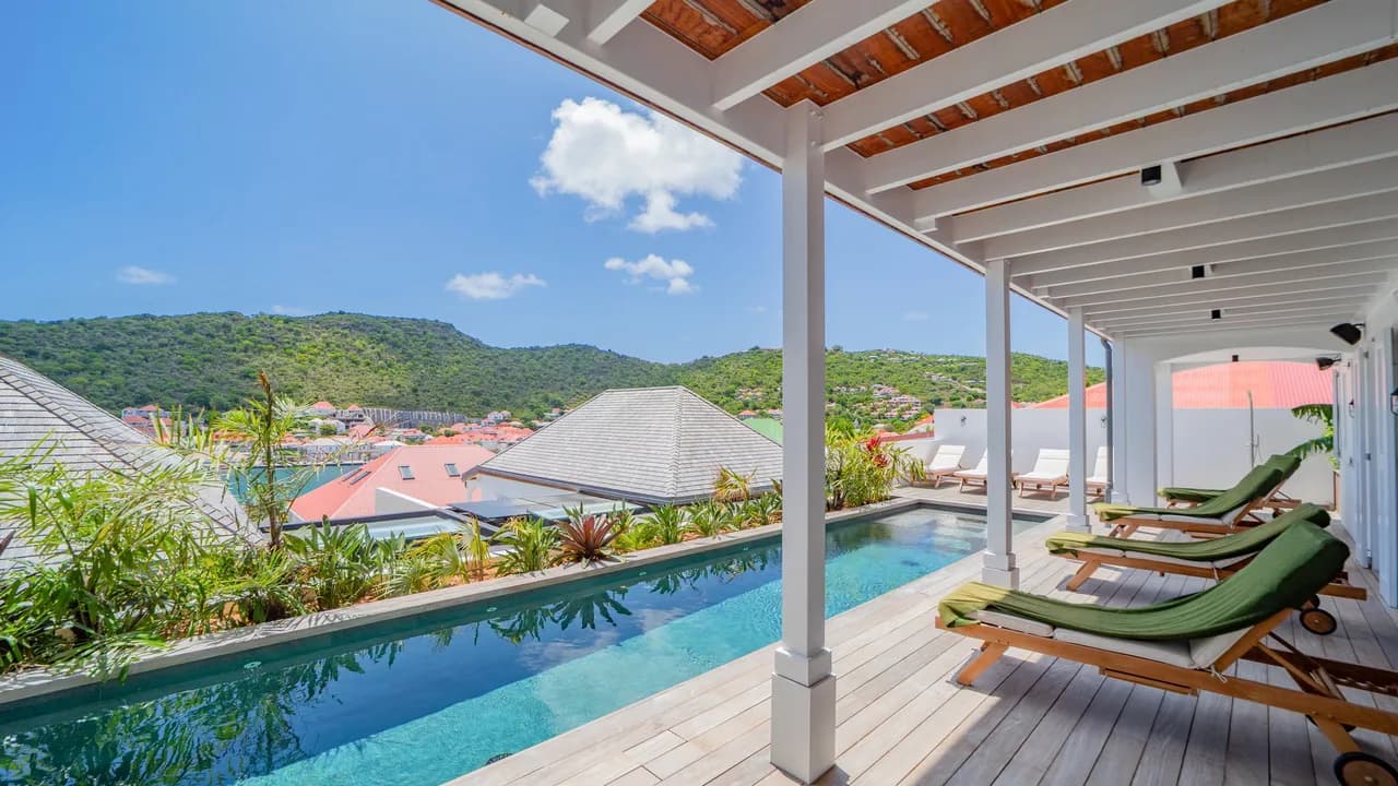 Lush Garden Villa With Poolside Lounging photo 2