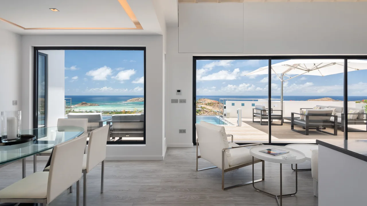 Modern Paradise Villa on the Hills of Grand Cul de Sac photo 4