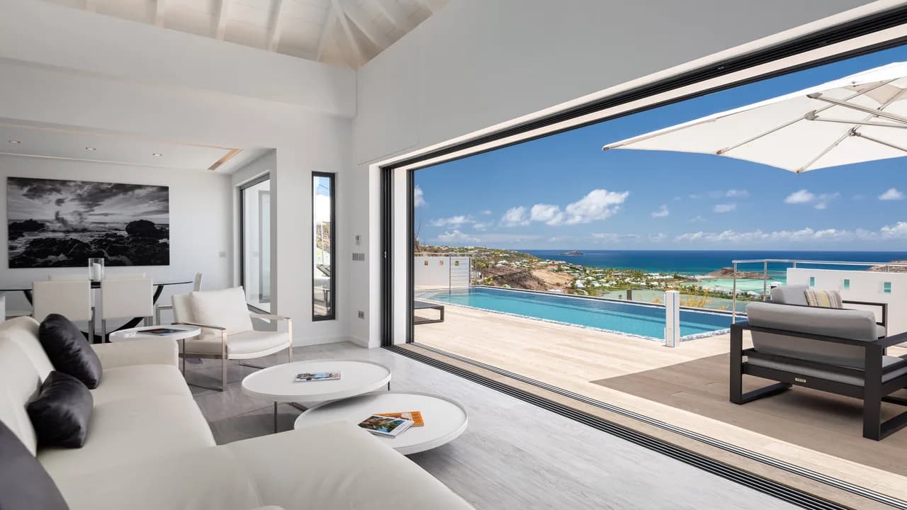 Modern Paradise Villa on the Hills of Grand Cul de Sac photo 5