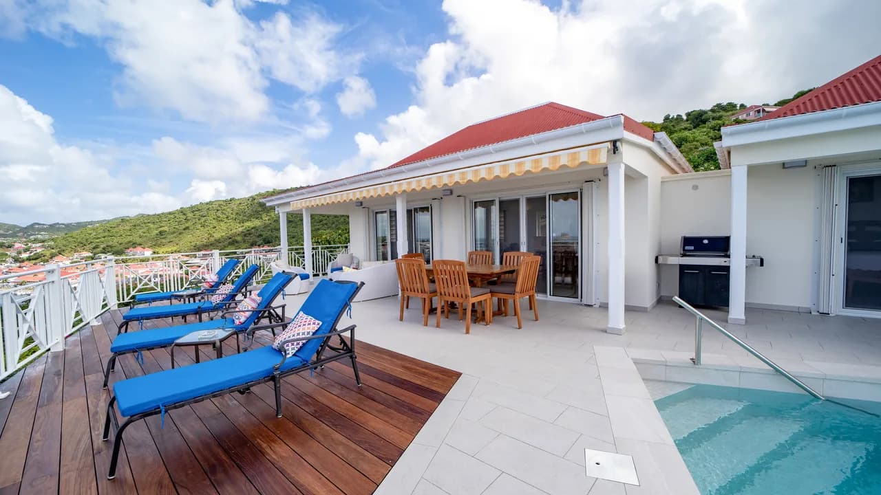 Enjoy Sunset of Gustavia Port in Posh Creole-Style Villa photo 3