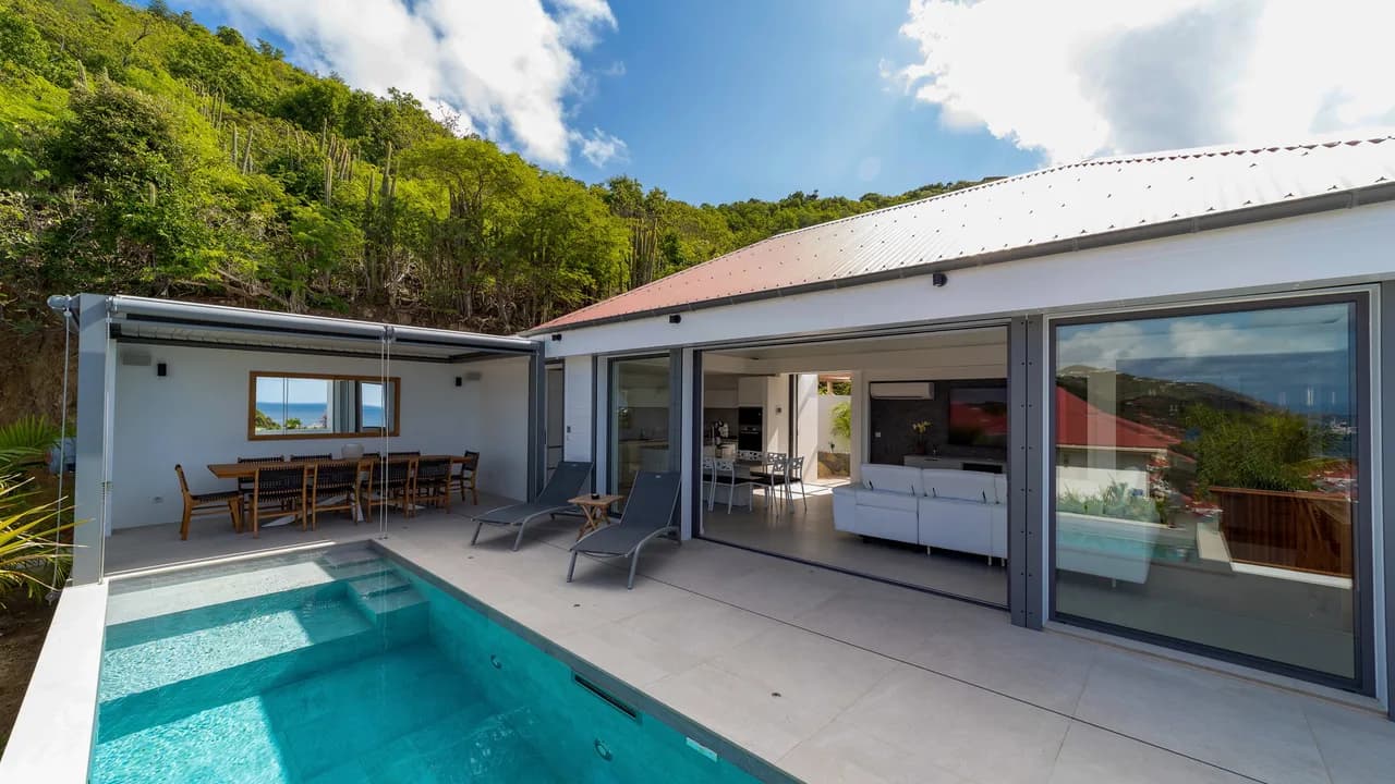 Air-Conditioned Retreat Villa in Gustavia photo 2