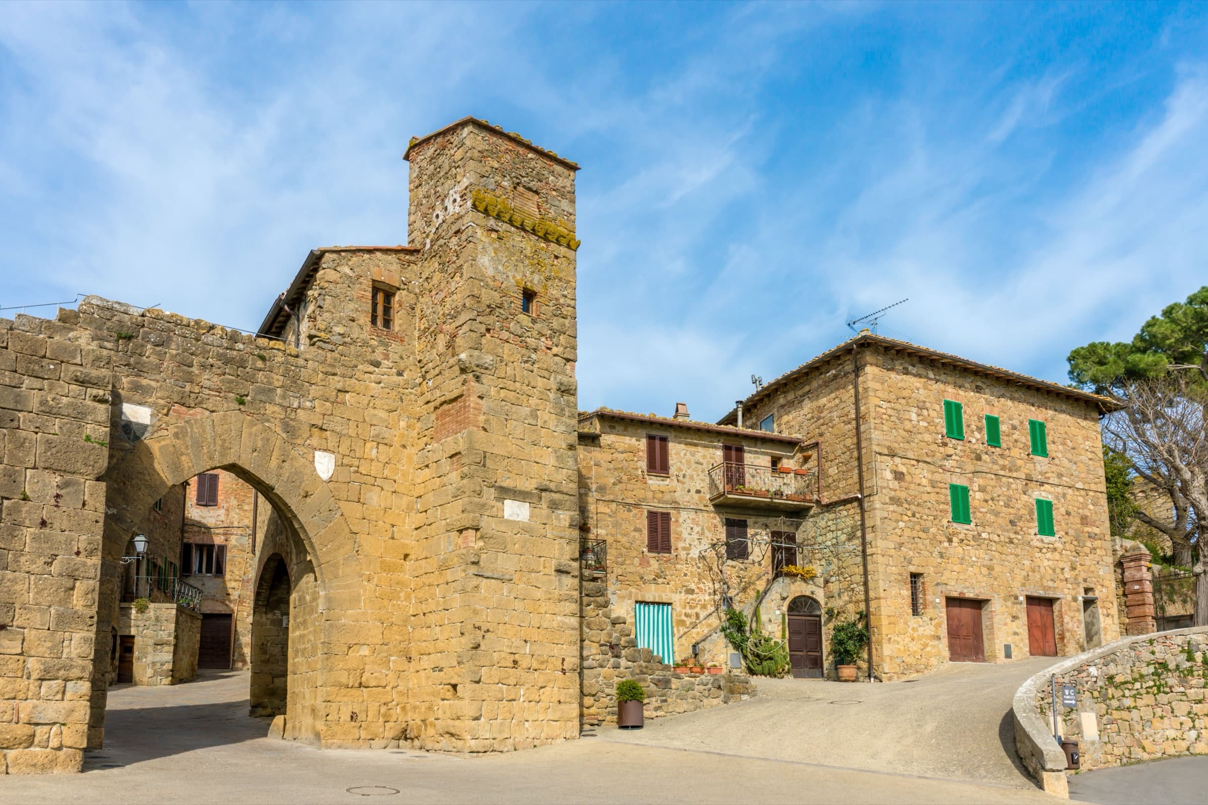 Luxury villas in Monticchiello