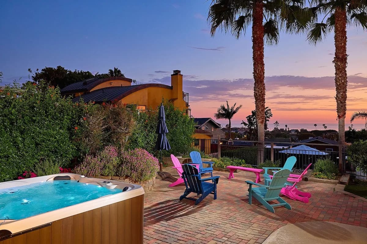 Oceanview House with Hot Tub in San Diego