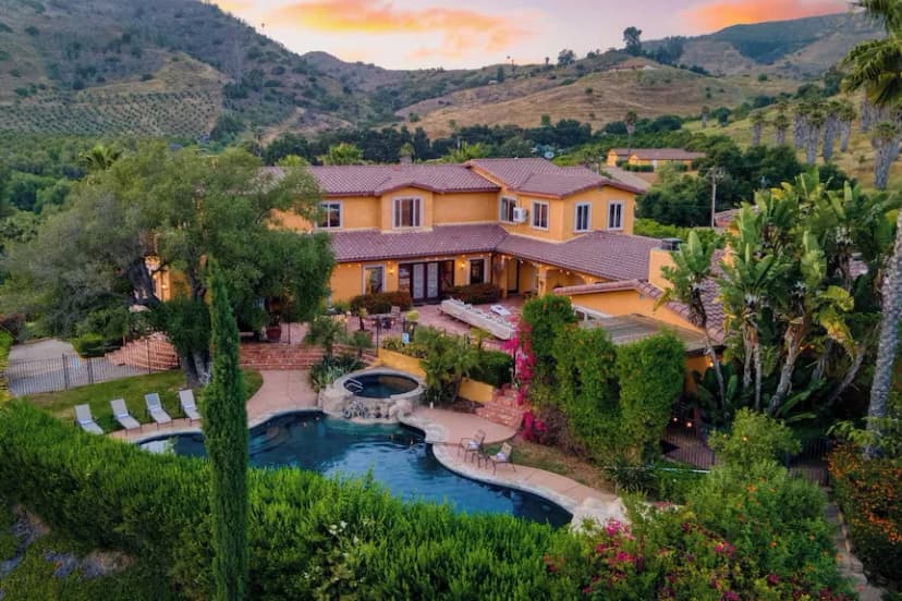 Sprawling Tuscan Villa in California
