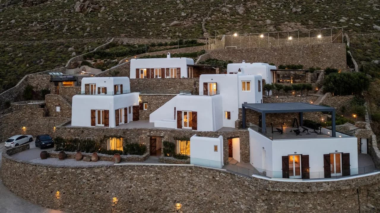 Luxuriöses Mykonos-Retreat mit Spa