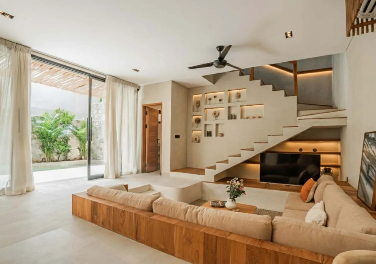 Elegante Escape en Bali con Piscina Compartida