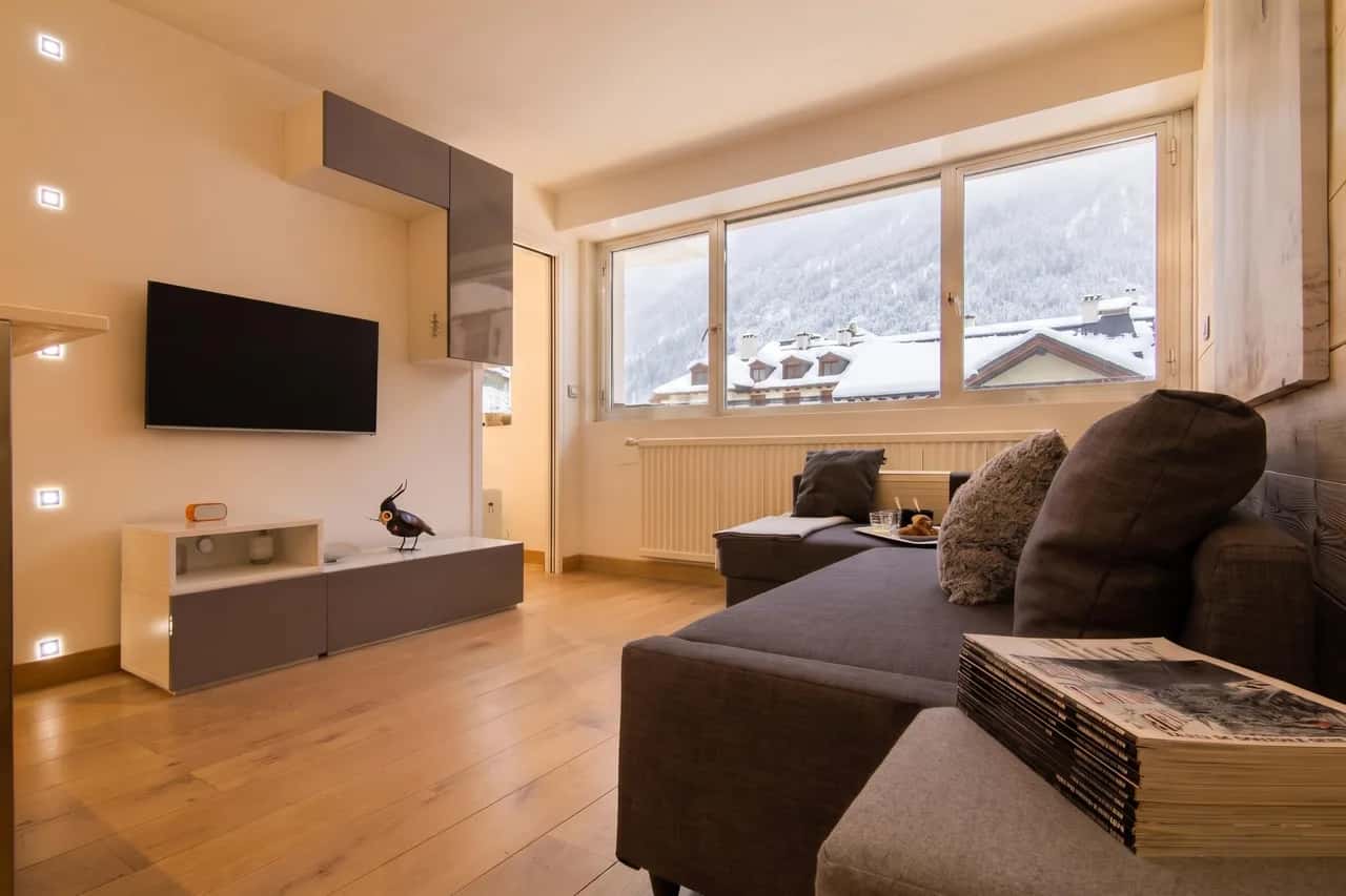 Apt Le Concordia 4 Chic 2BR in Chamonix Centre | Ski