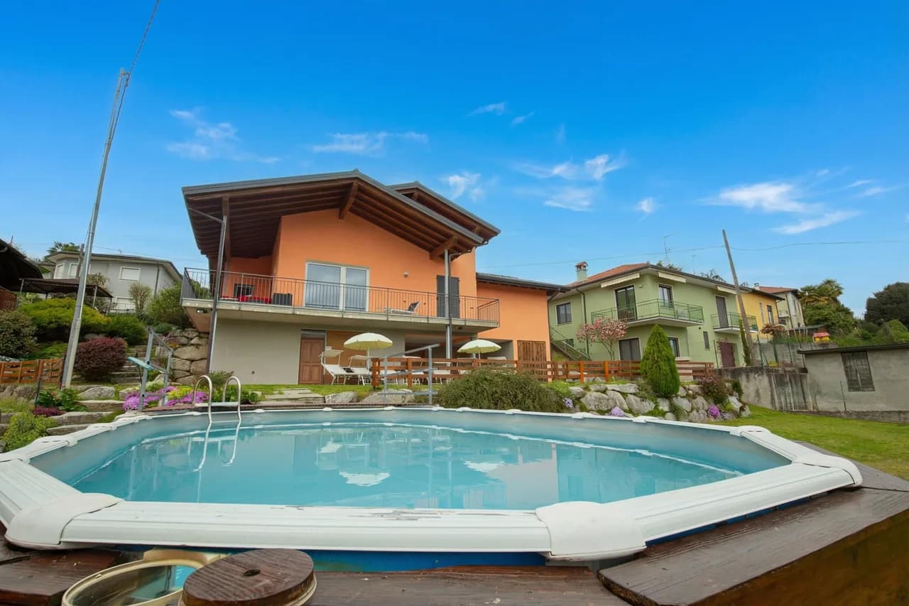 Private Pool Villa in Besozzo, Lombardy, Italy