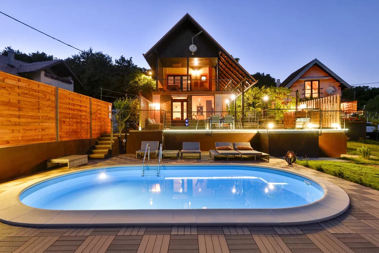 Poolside Vacation Home in Sveti Ivan Zelina