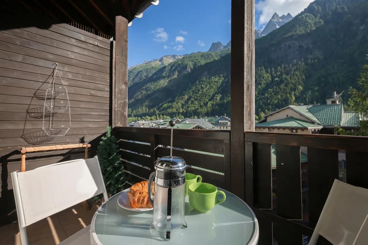 Cham Sud Grepon Paradis611 Mont Blanc Blick Studio, zu Fuß ins Zentrum