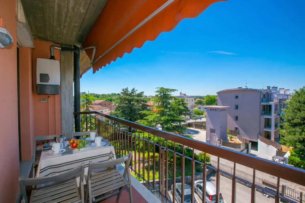 Casa di Paola : Appartement avec Balcon Vue sur le Lac à Peschiera