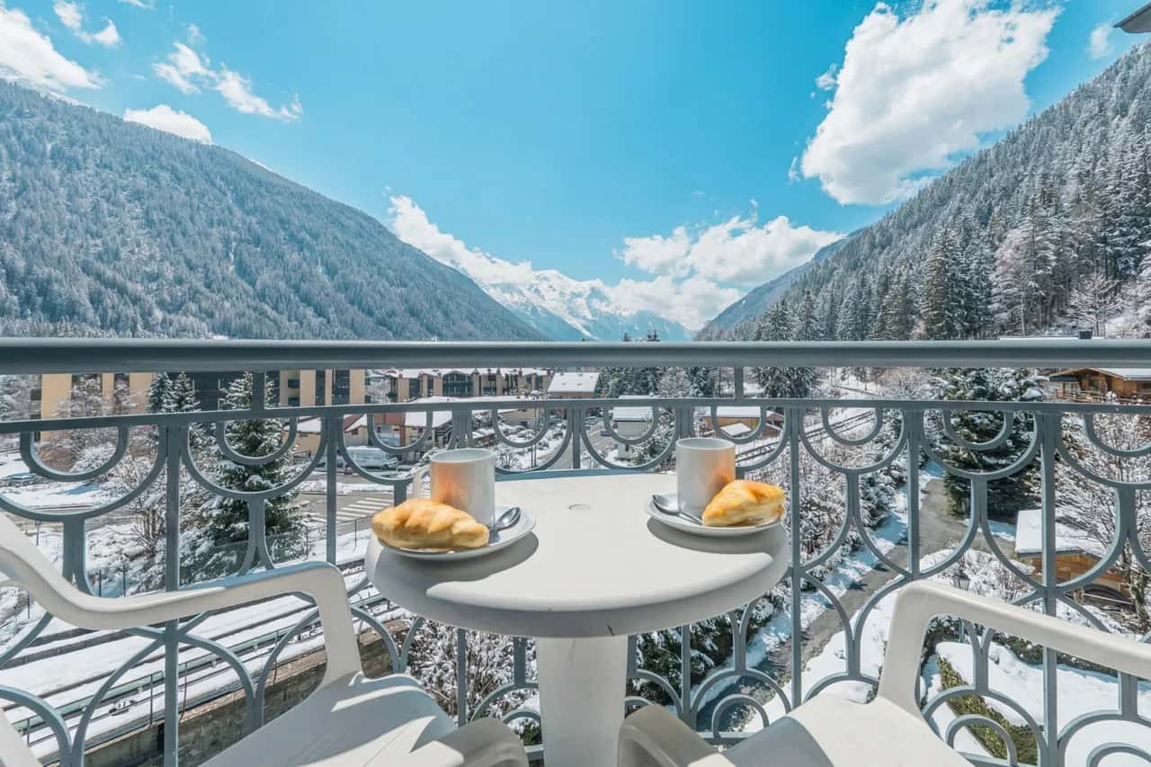 Le Cristal NB15 Mont-Blanc Blick, Pool, Parkplatz & Kostenloses WLAN