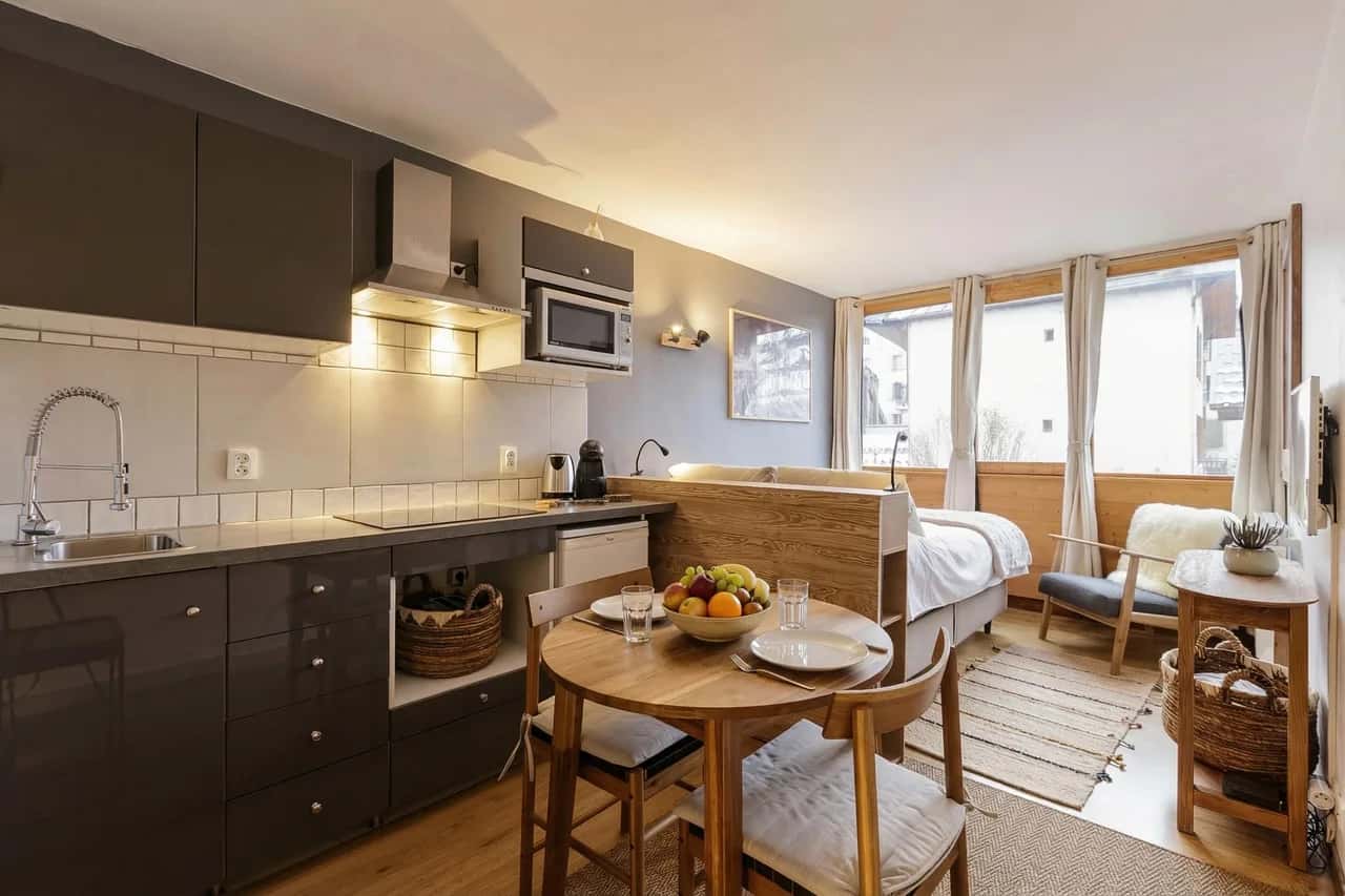 Le Cham 106 Modernes Studio im Zentrum von Chamonix | Zu Fuß zum Skilift & Stadtzentrum