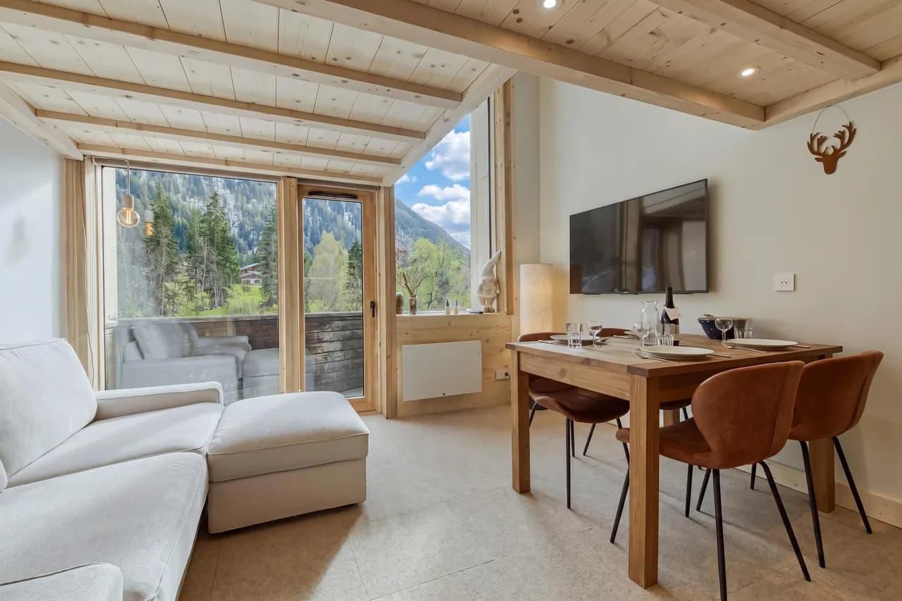 Grand Roc C15 280m from Slopes, Mont-Blanc View, Parking & WiFi