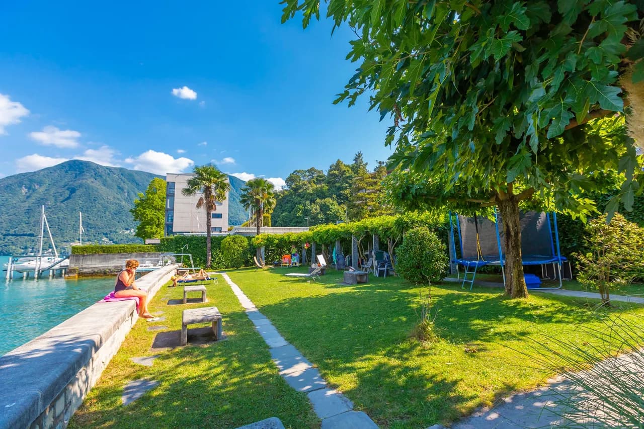 La Perla Sul Lago - Studio with Balcony View