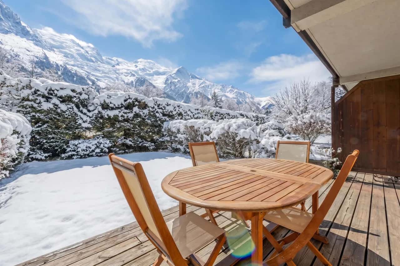 Apt Les Capucins Ruhige Chamonix-Basis mit privatem Garten
