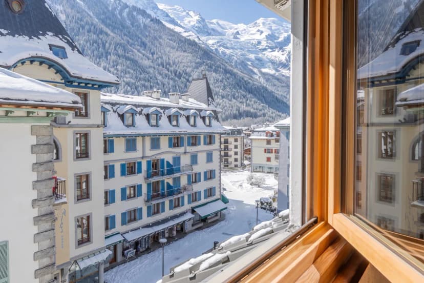 Cristal in the heart of Chamonix Mountain view for 6