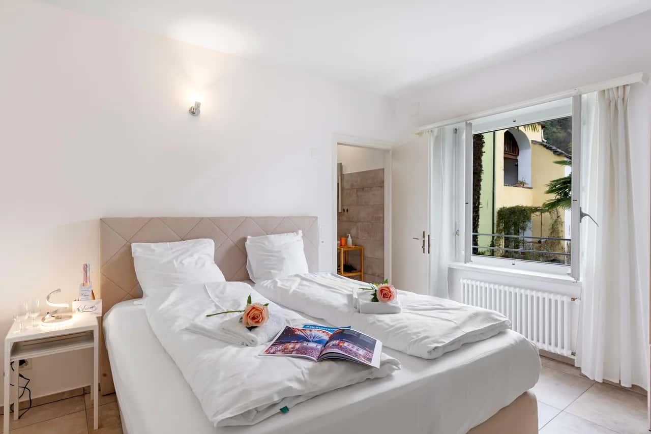 Serenata Room 4 - Cavigliano Studio with Terrace for 2