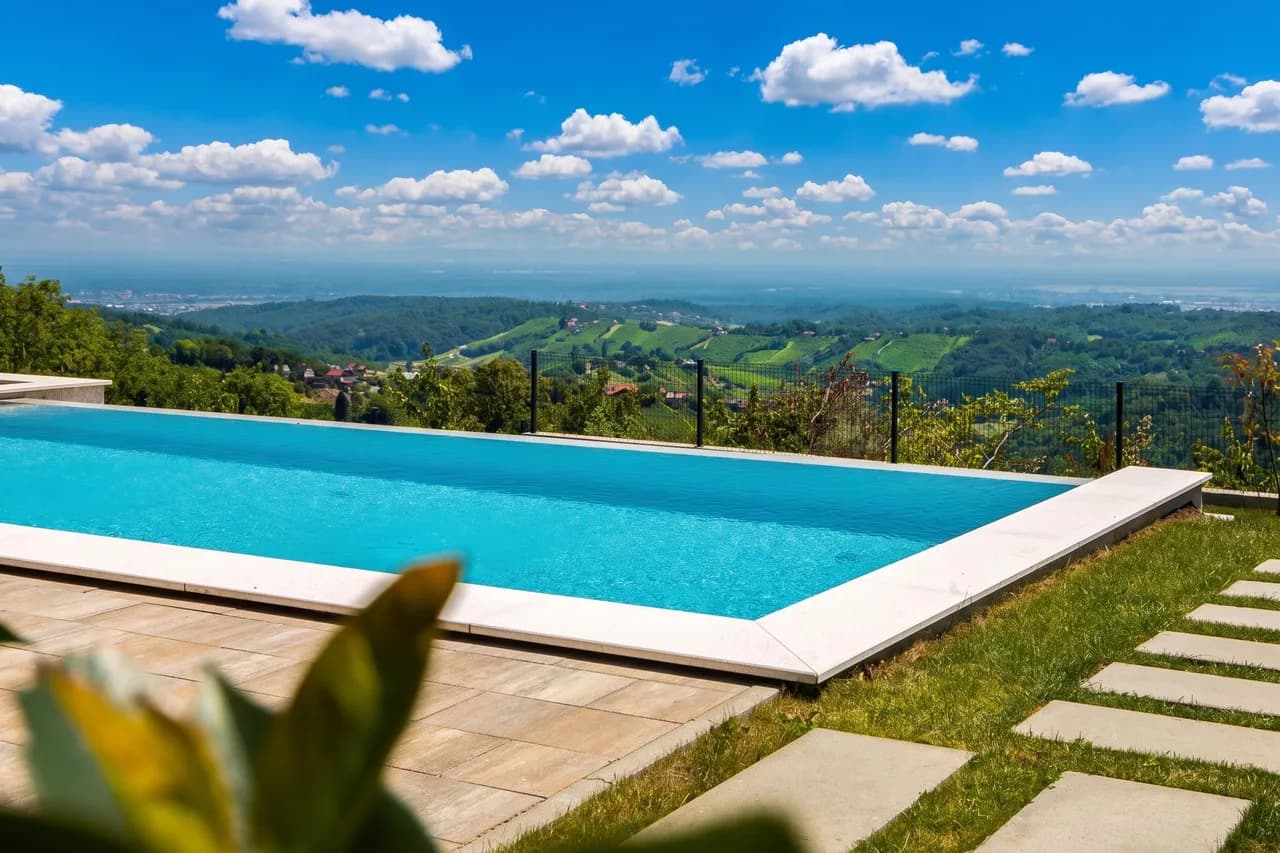 Vineyard Panorama Villa With Pool And Sauna