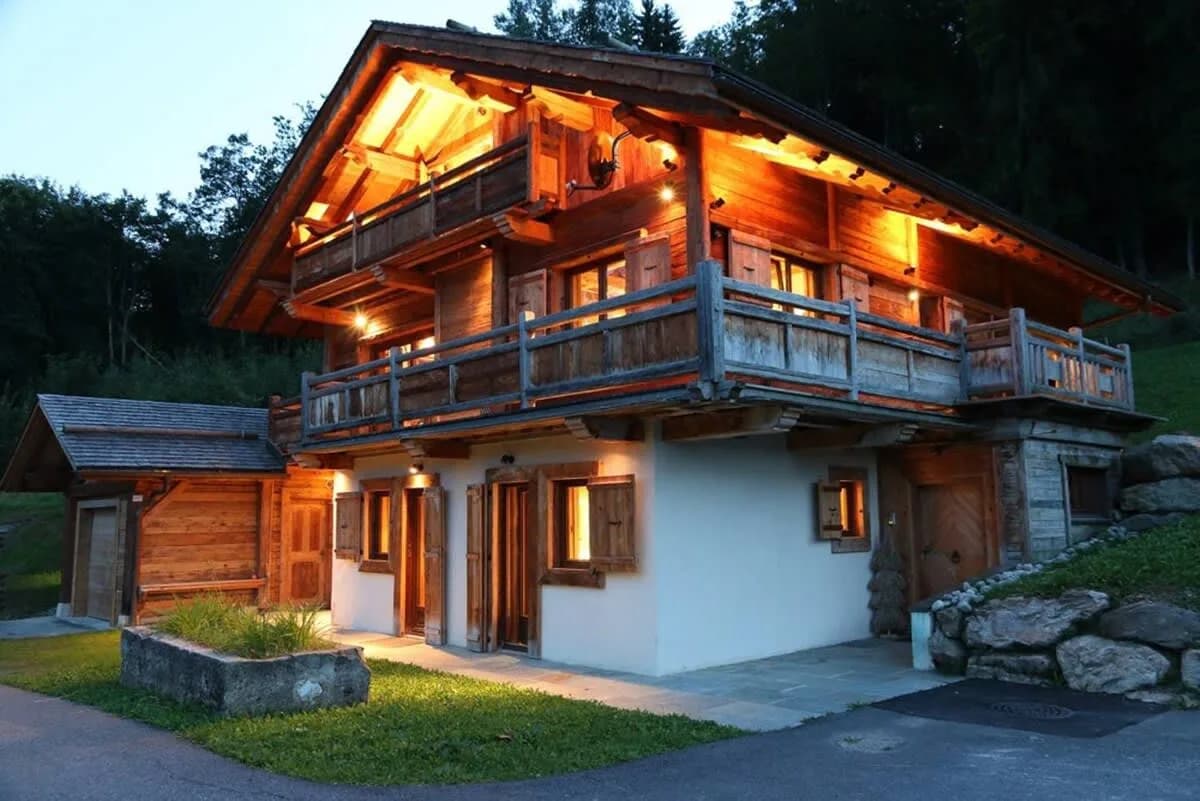 SkiChalet with Hammam, Sauna & Jacuzzi near Megeve
