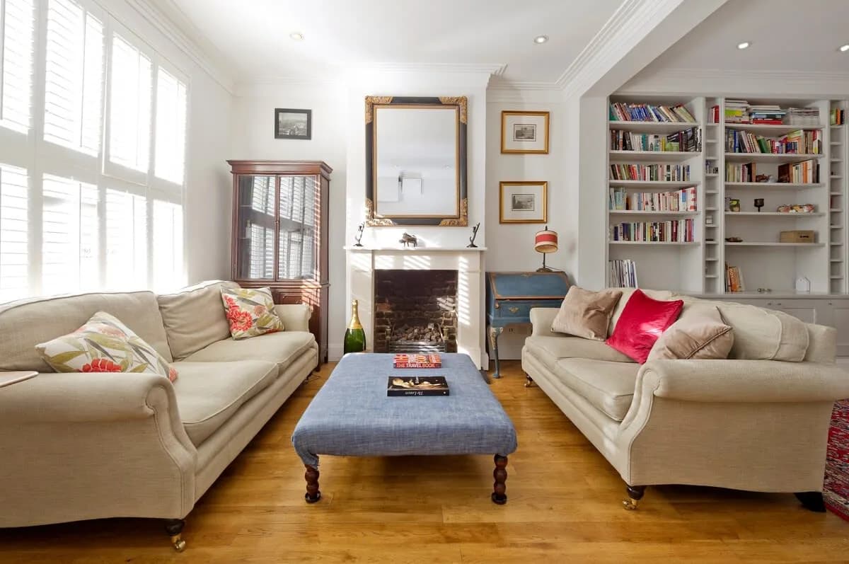 Großes 4-Zimmer-Haus mit Garten in Fulham