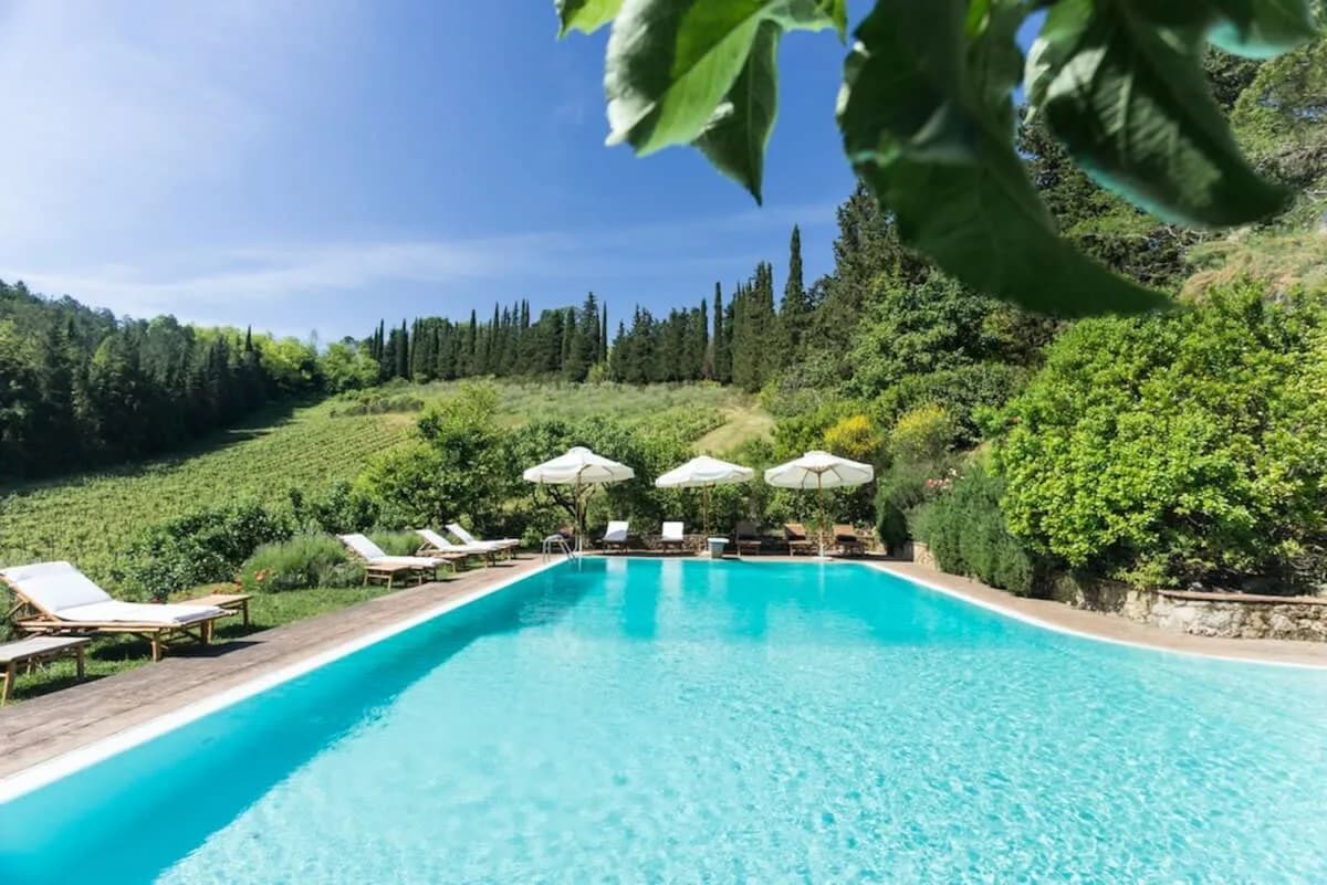 Die Orchards Villa im Dorf San Gimignano