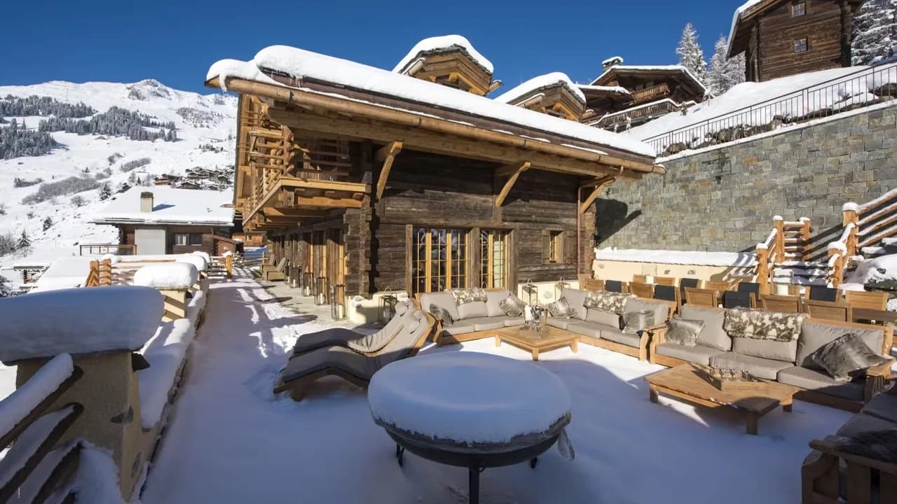 Chalet de Lujo con Vistas al Mont Blanc