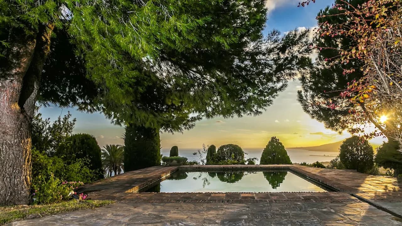 Erholsame Villa mit Blick über die Bucht von Malaga