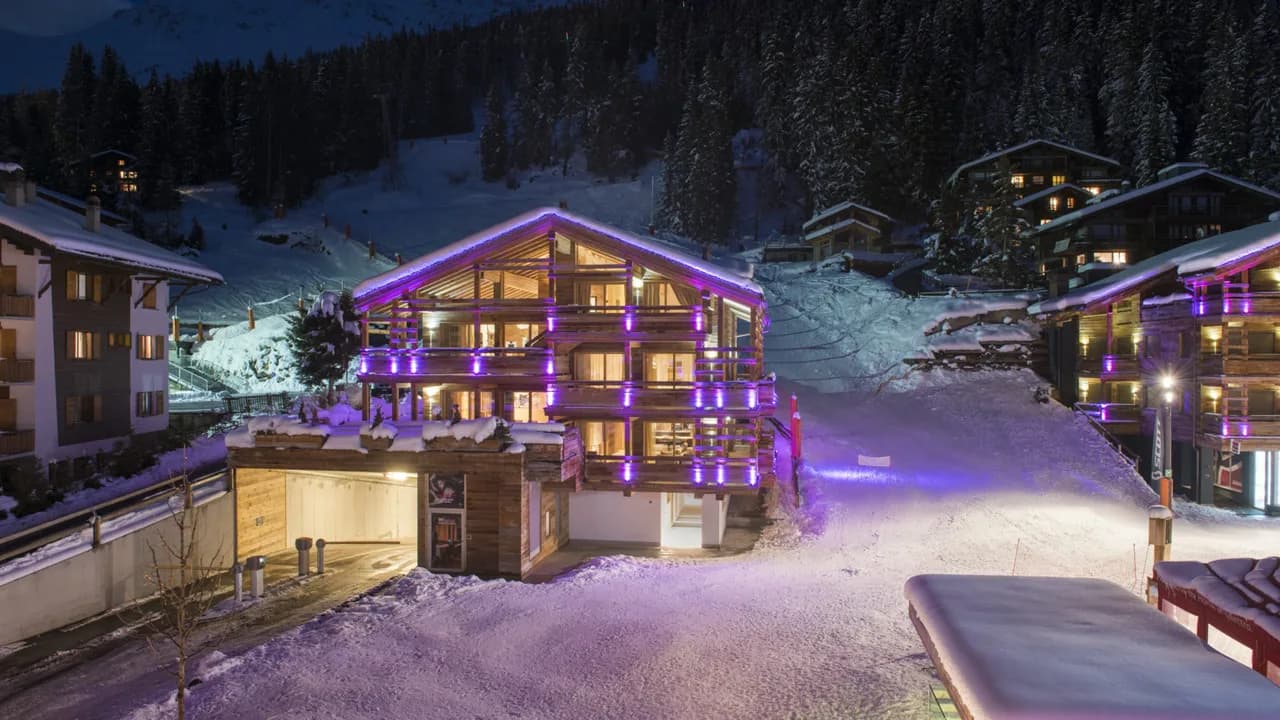 Penthouse chic ski-in, ski-out à Verbier