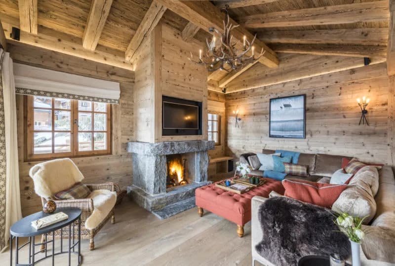 Chalet immense et époustouflant avec décoration élégante