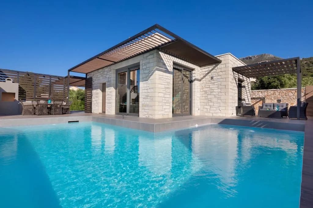 Deluxe Cosmos Glimpse Villa Over Souda Bay