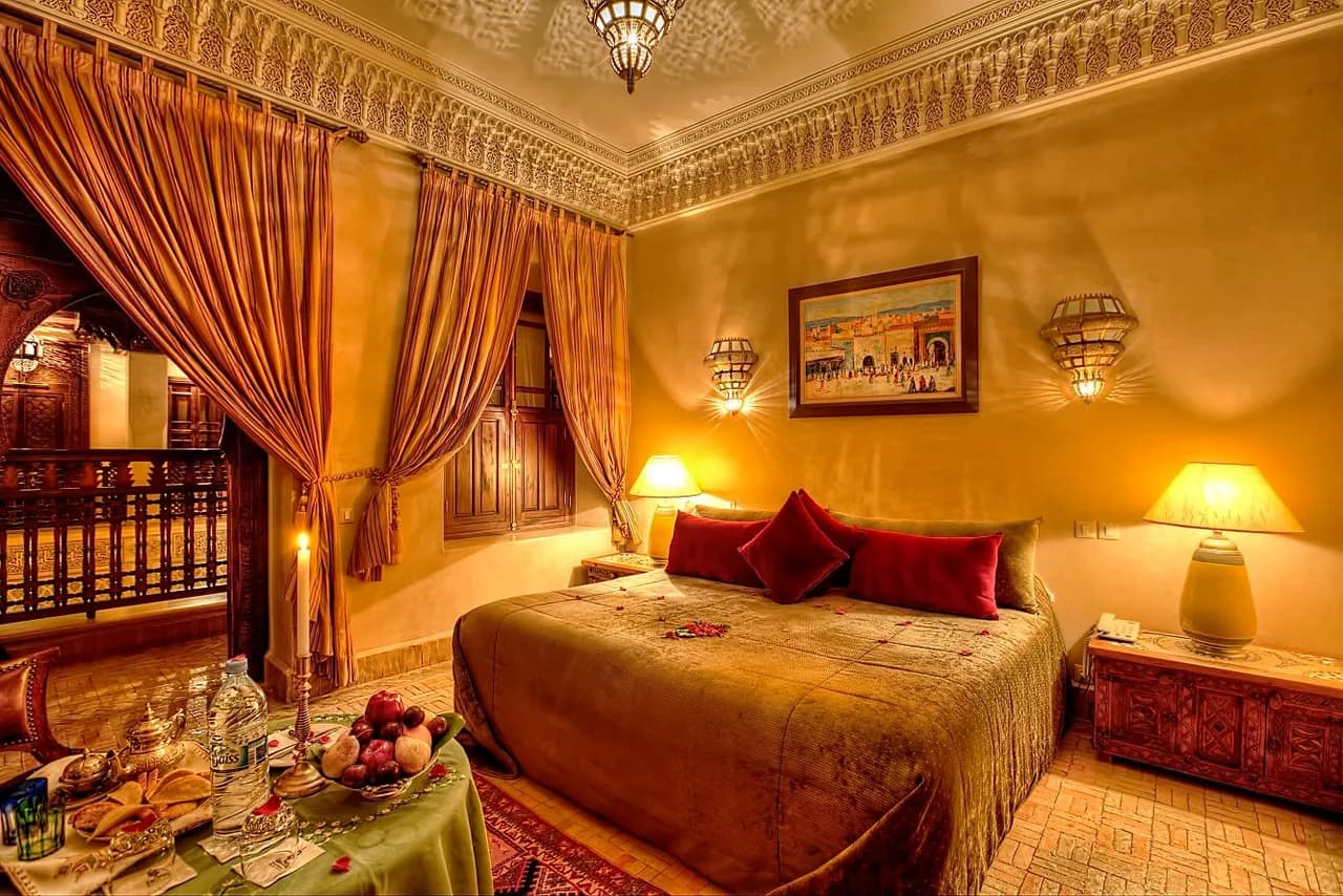 Unforgettable Luxurious Room With An Authentic Moroccan Touch